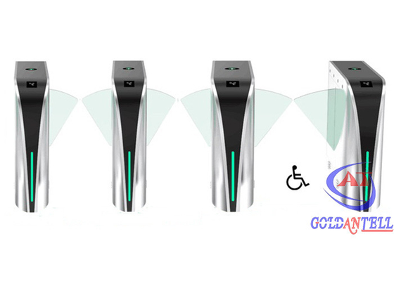 Cancello girevole intelligente del portone di velocità del portone SUS304 ESD di 12VDC ESD