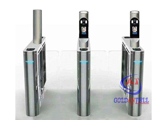 Digital Facial Recognition Turnstile , Swing Barrier Gate Access Control System