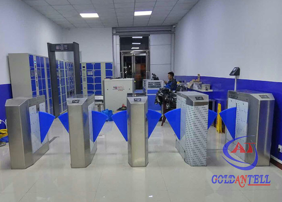 Lettore di schede automatico pieno stante di Rfid del portone della barriera della falda Security Metal Detector