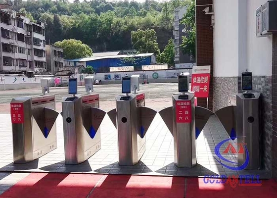 Portone della barriera della falda di riconoscimento di fronte di alta sicurezza RFID