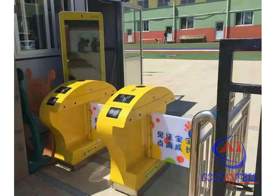 Cancello girevole automatico del treppiede di migliore vendita/cancello girevole dei bambini fuori della barriera dell'impronta digitale di altezza della vita di RFID