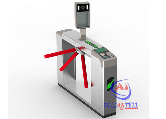 Portone biometrico direzionale del cancello girevole del treppiede del fronte SS304 della Bi