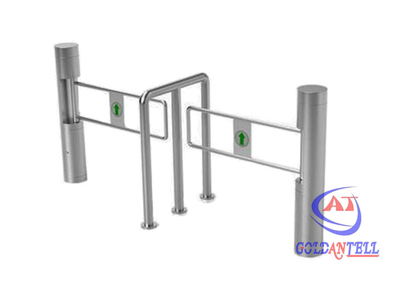 Supermercato unidirezionale Swing manuale Pedonale Tornitura Portale 90cm Lungo Canale
