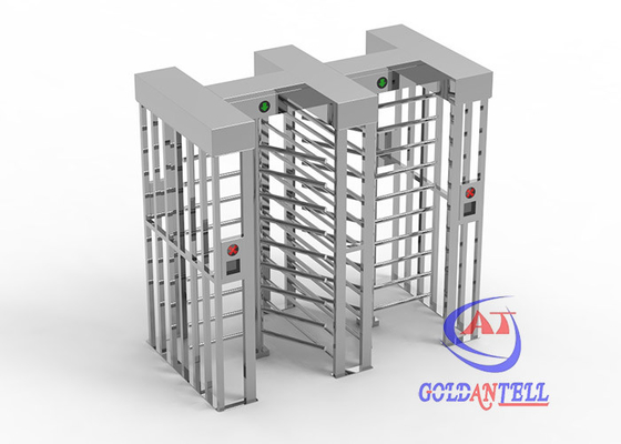 Cancello girevole pieno biometrico di altezza di larghezza 1200w dello stadio 650mm