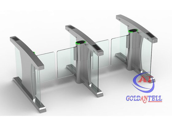 L'analizzatore biometrico ss si raddoppia portone del cancello girevole di Speedlane dei canali