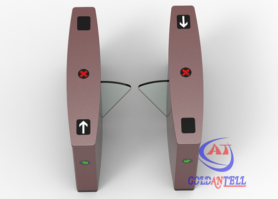 Portone di vetro acrilico 40person/Min della barriera della falda di SS316 0.6s