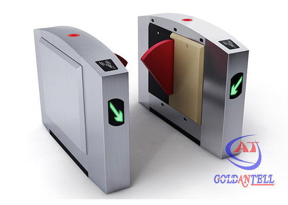 Anti portone biometrico doppio di perforazione della barriera della falda dei canali 0.6s