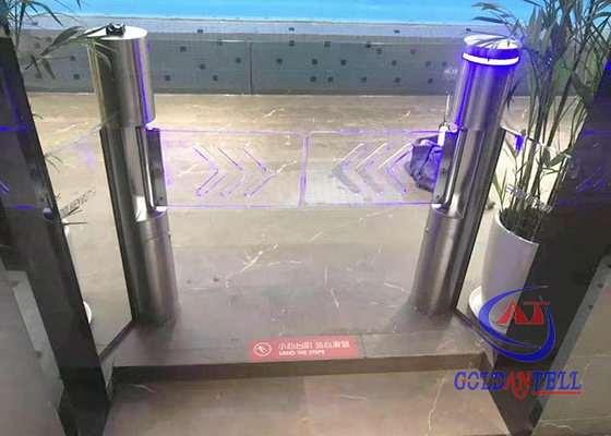 Cancello girevole automatico dell'oscillazione della colonna di Access del portone della barriera dell'oscillazione di riconoscimento 0.2s