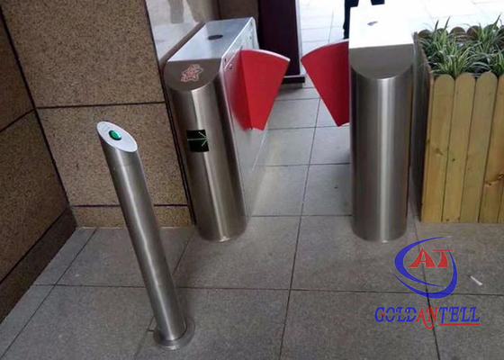Cancello girevole della palestra del pulsante del controllo di accesso con l'impronta digitale di riconoscimento di fronte RFID
