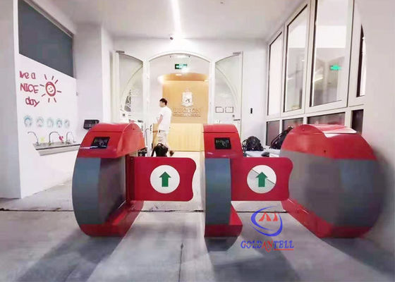 Low Noise Child Cartoon Swing Barrier Gate Turnstile For Kids Kindergarten