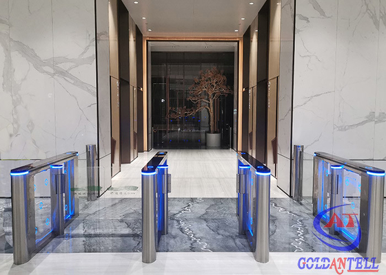 Riconoscimento di fronte del cancello girevole del portone di oscillazione del codice a barre di RFID QR per gli hotel