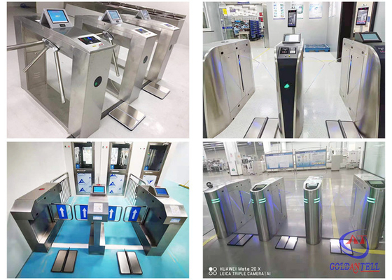 Materiale dell'interno del portone IP54 SUS304 del cancello girevole del pedone ESD Access per il laboratorio/Facotry