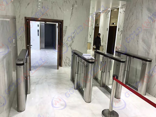 Passaggio automatico pieno del cancello girevole 90CM di RFID ampio per la sicurezza