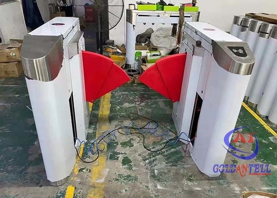 Manutenzione durevole di velocità 0.3s della falda del portone biometrico del cancello girevole con la luce del LED