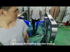 GAT-621 Disegno snello codice QR NFC card pass controllo porta di velocità pedonale rfid veloce per palestra