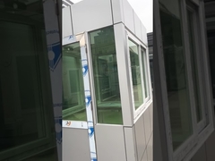 GT5 - Strutture in acciaio colorate da stanza singola, all'aperto, casa di guardia prefabbricata, sicurezza, stand di sicurezza all'aperto