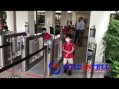 GAT-660 Riconoscimento facciale Sicurezza scolastica NFC Swing Turnstile Gate