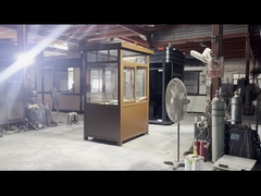 Color Steel Fully Epuipment Integrated Ticketing Booth con design e colore personalizzabili