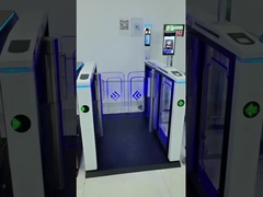 Alta sicurezza Fast Pass Biometrico RFID Card Reader Riconoscimento facciale Tornitura Porta di velocità