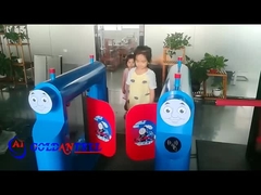 Portale di barriera oscillante 600 - 900 mm Larghezza del passaggio regolabile in due direzioni