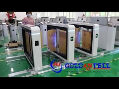 GAT-622 Colore personalizzato White Swing Turnstile Speed Gate bidirezionale