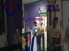 GAT-651 Personalizzare OEM ODM Turnstile Security Gate Speed Swing Turnstile Gate For Gym Cinema School