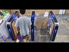 Moderno design Parco acquatico Sicurezza pedonale Porta giradischi Anti-Tailing