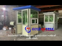 Guardia di sicurezza Casa di guardia Box Prefabbricato Camera di polizia In Parcheggio Management