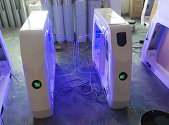 Logo personalizzato colore disponibile alta sicurezza 304 acciaio inossidabile anti-pignetto Swing Barrier Porte