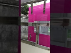 GAT-GT9 Flessibile Disposizione Acciaio inossidabile 40Ft Prefabbricato Casa Chiosco di sicurezza